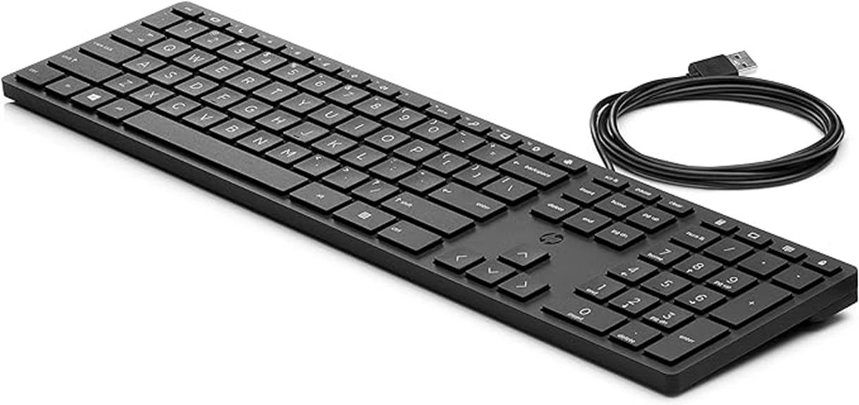 HP Wired Desktop 320K Keyboard Review - MiniPCReviewer
