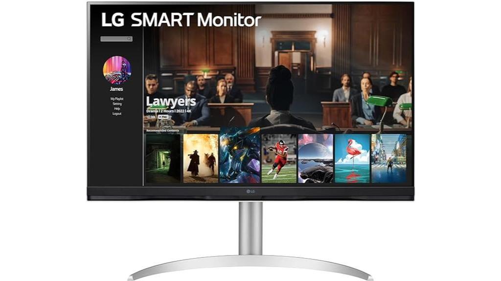 LG Smart Monitor 32SQ730S Review - MiniPCReviewer